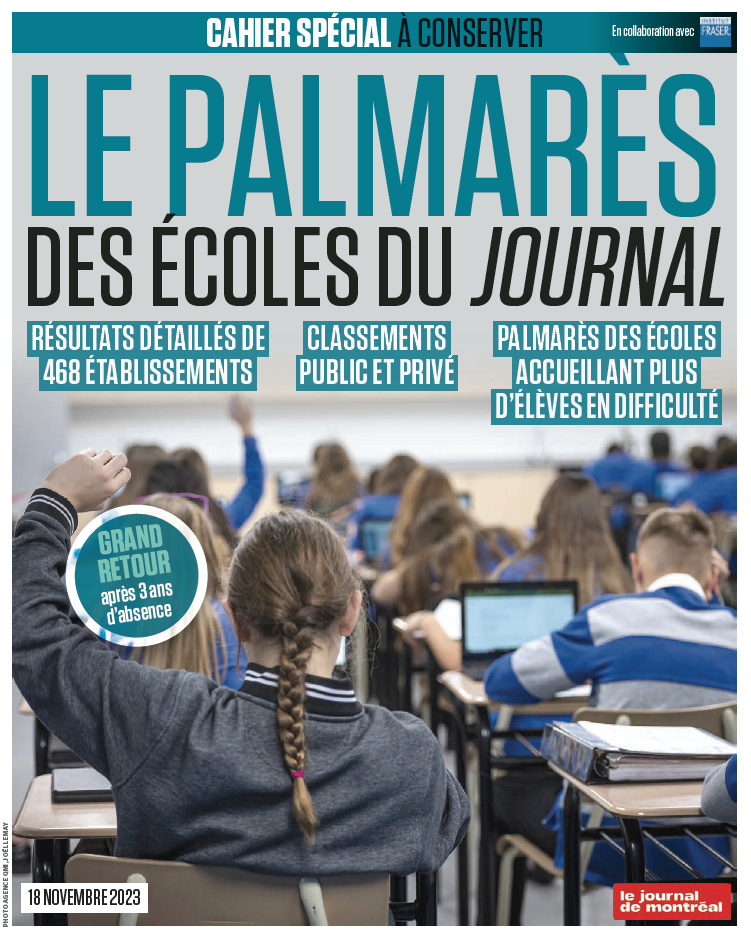 Palmarès des écoles du Journal | Le Journal de Montréal