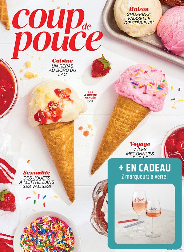 Abonnement au magazine Coup de Pouce