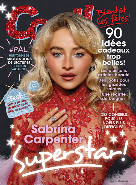 Vol.29 no.07 | Sabrina Carpenter| Décembre 2025 | Cool! | Je Magazine