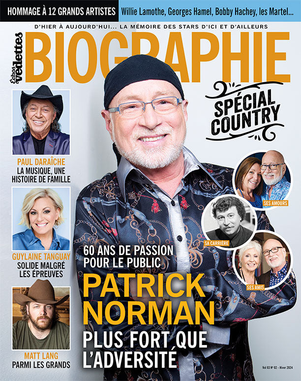 Vol.03 No.02 | Patrick Norman | Échos Vedettes - Biographie | Je Magazine