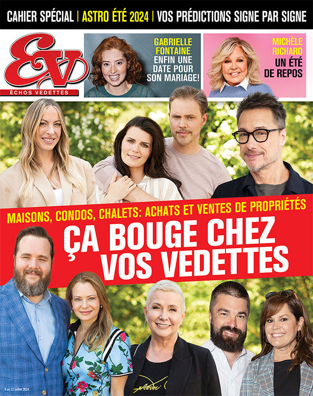Abonnement au magazine Échos Vedettes