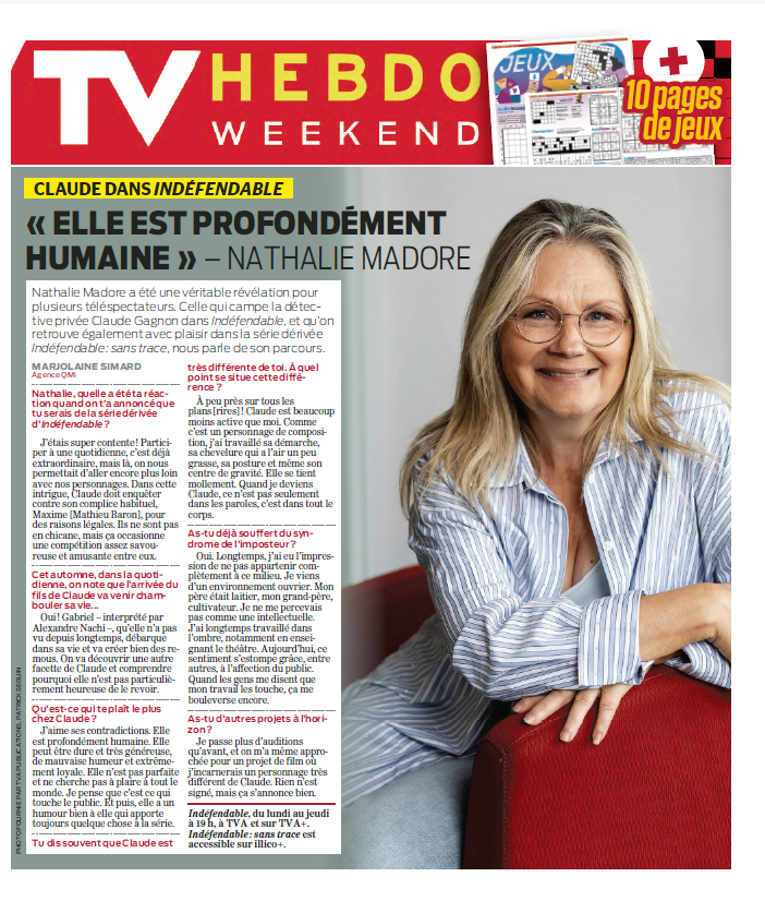 TV Hebdo |  26 septembre 2026 | Le Journal de Montréal