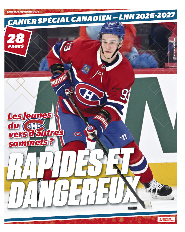 Cahier spécial Canadien |  26 septembre 2026 | Le Journal de Montréal