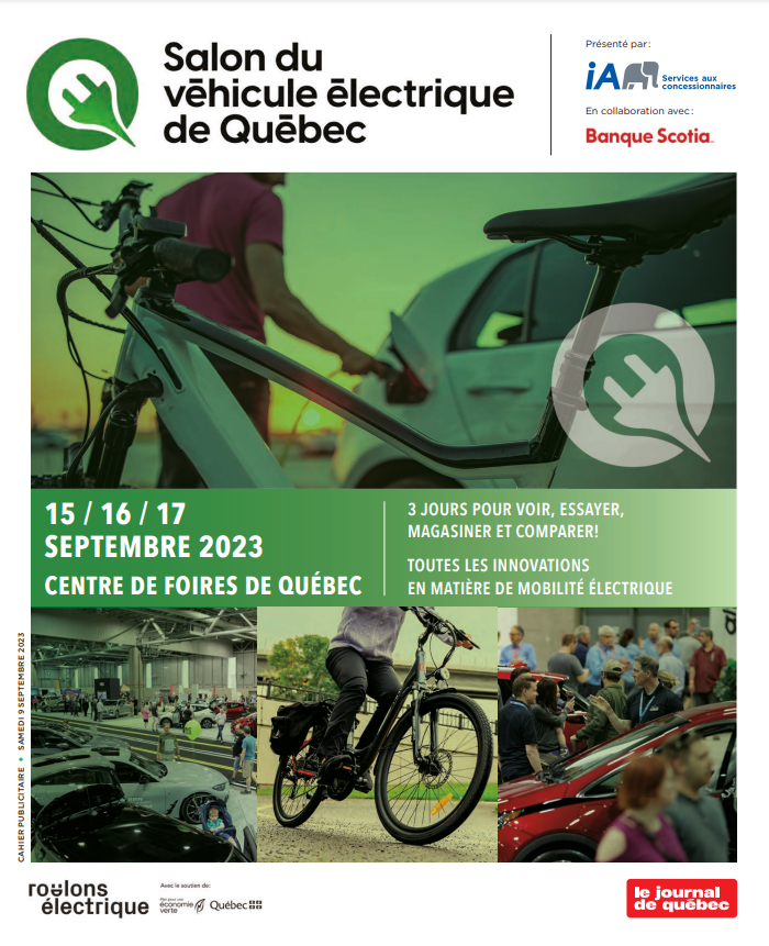 Salon du véhicule électrique de Québec | Le Journal de Québec