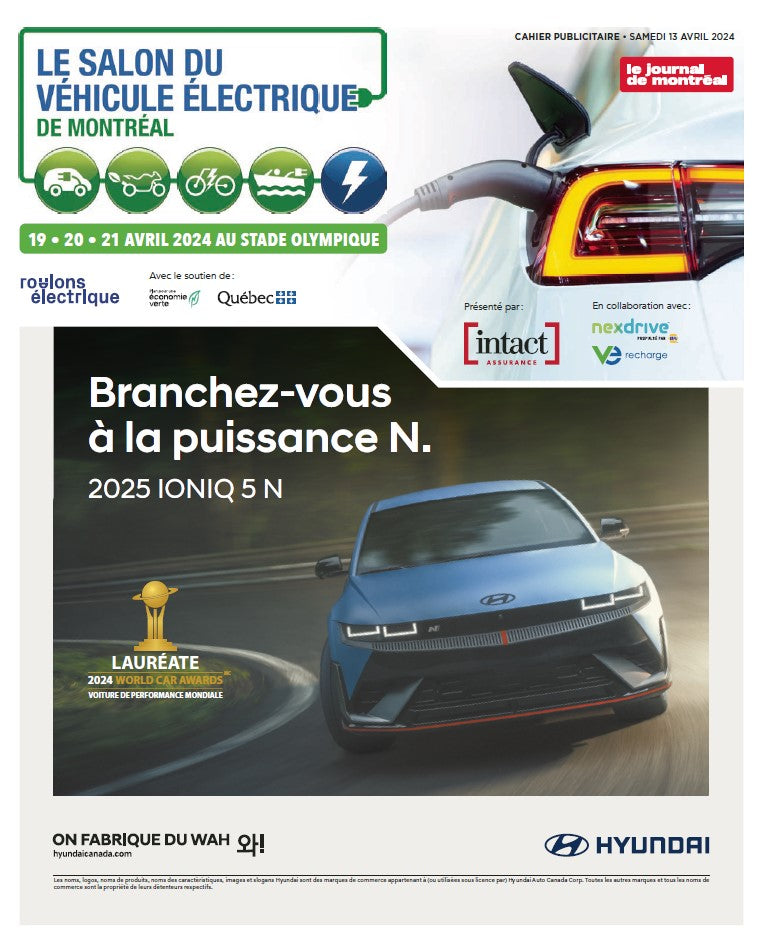 Salon du véhicule électrique | Le Journal de Montréal