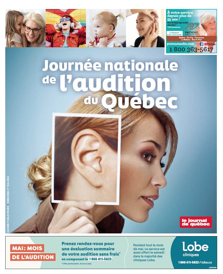Journée nationale de l'audition du Québec | Le Journal de Québec
