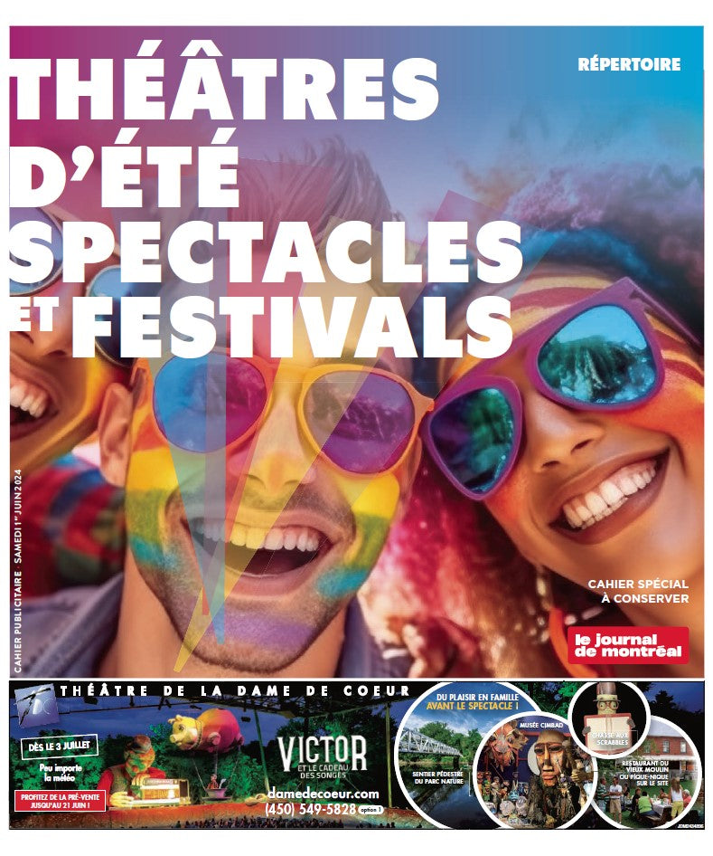 Théâtres d'été, spectacles et festivals | Le Journal de Montréal