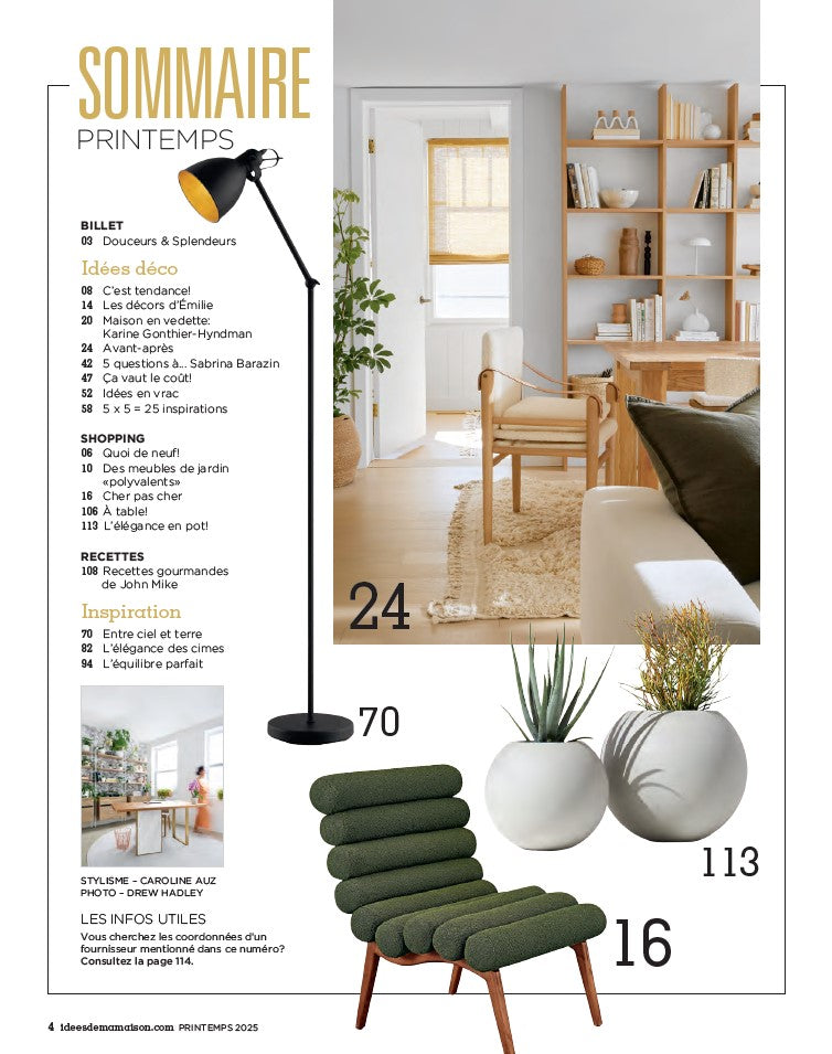 Abonnement au magazine Les Idées de ma Maison