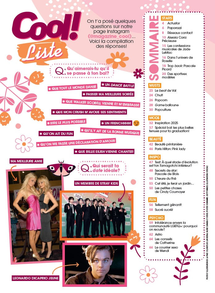 Abonnement au magazine Cool!