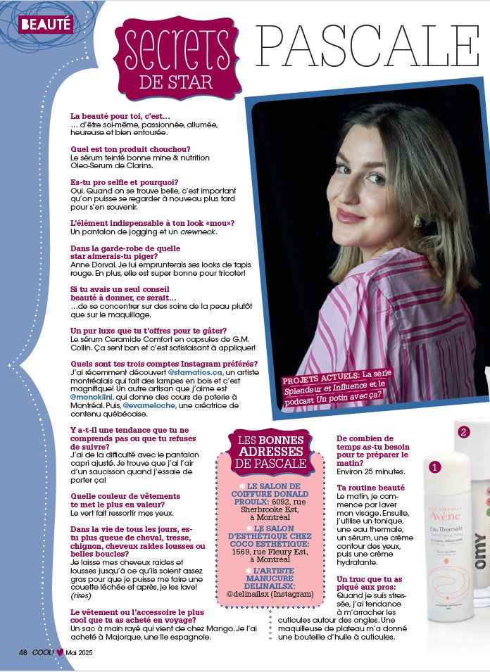 Abonnement au magazine Cool!