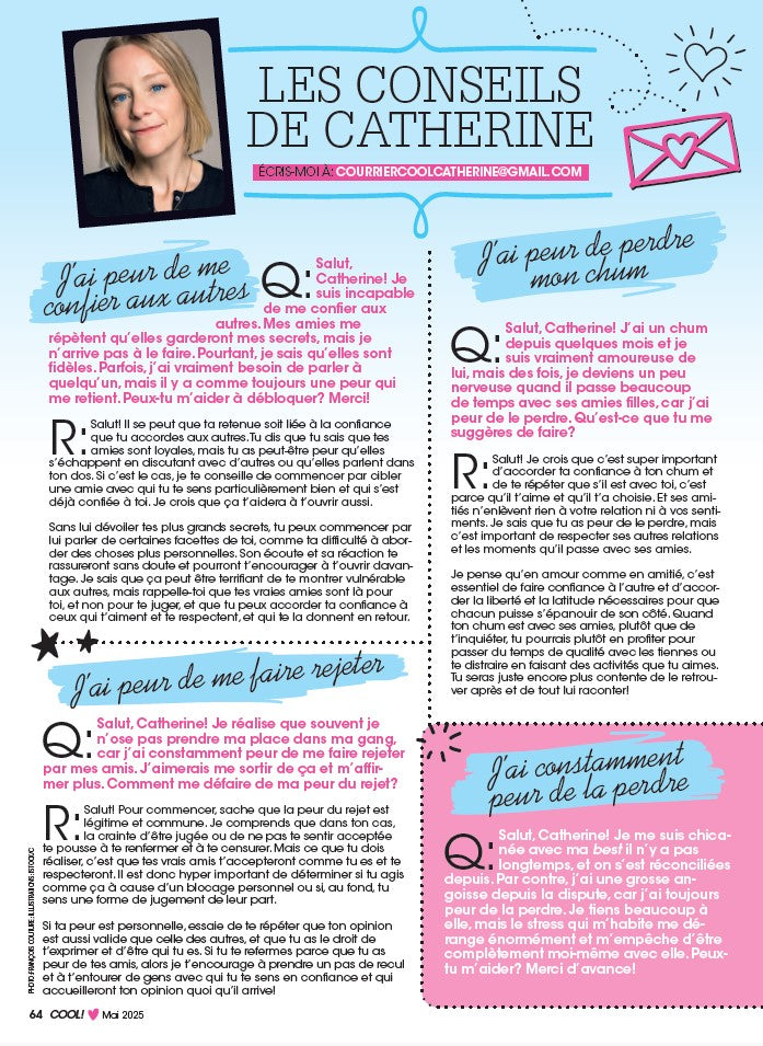 Abonnement au magazine Cool!
