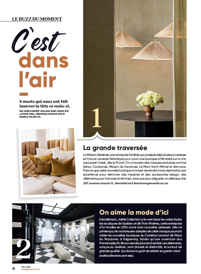 Abonnement au magazine Coup de Pouce