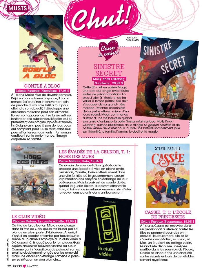Abonnement au magazine Cool!