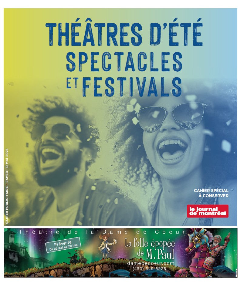 Théâtre d'été, spectacles et festivals | Le Journal de Montréal