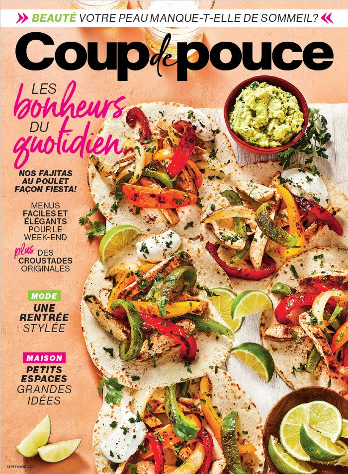 Abonnement au magazine Coup de Pouce