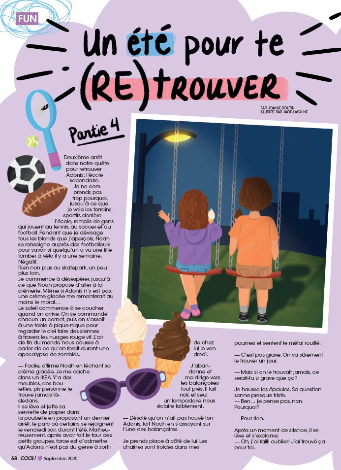 Abonnement au magazine Cool!