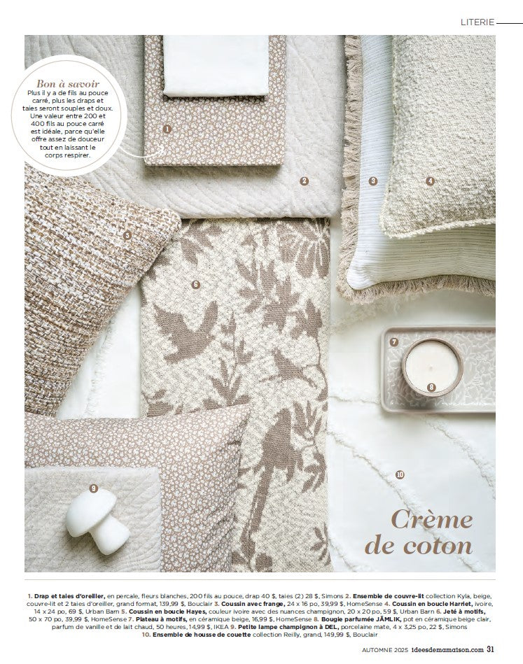 Abonnement au magazine Les Idées de ma Maison