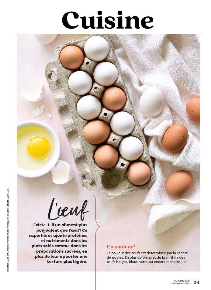 Abonnement au magazine Coup de Pouce