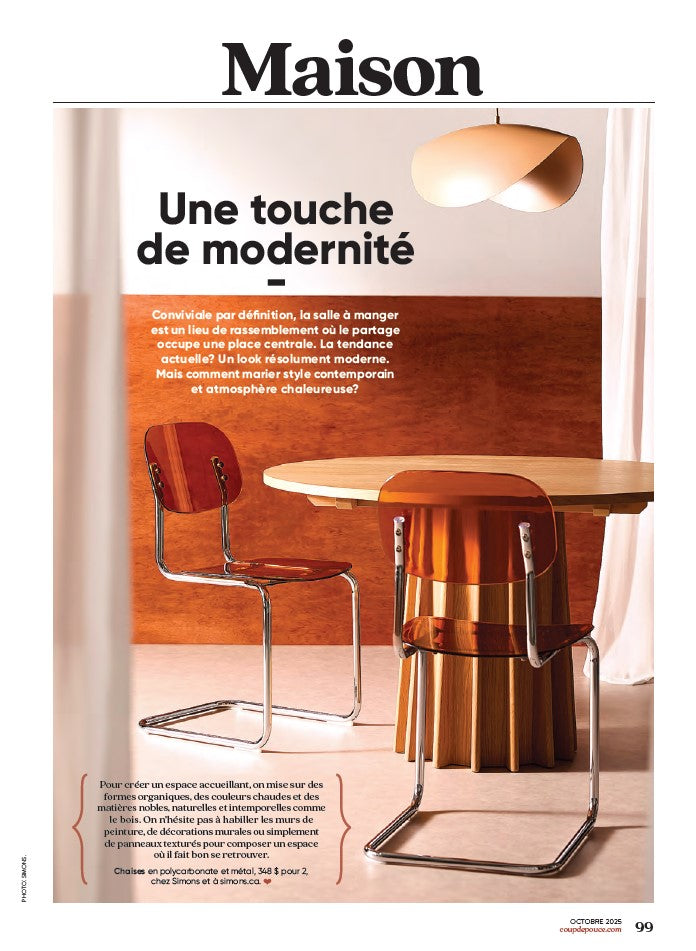 Abonnement au magazine Coup de Pouce
