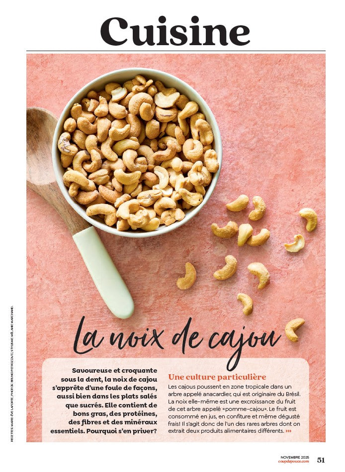 Abonnement au magazine Coup de Pouce
