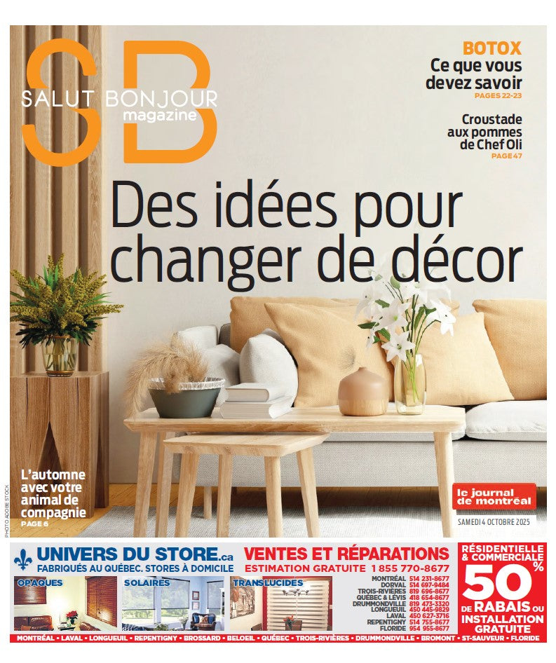 Salut Bonjour | 4 octobre 2025 | Le Journal de Montréal