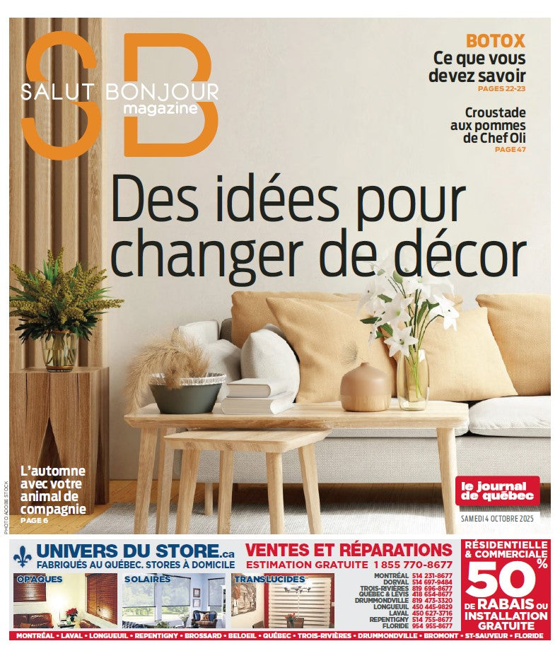 Salut Bonjour | 4 octobre 2025 | Le Journal de Québec