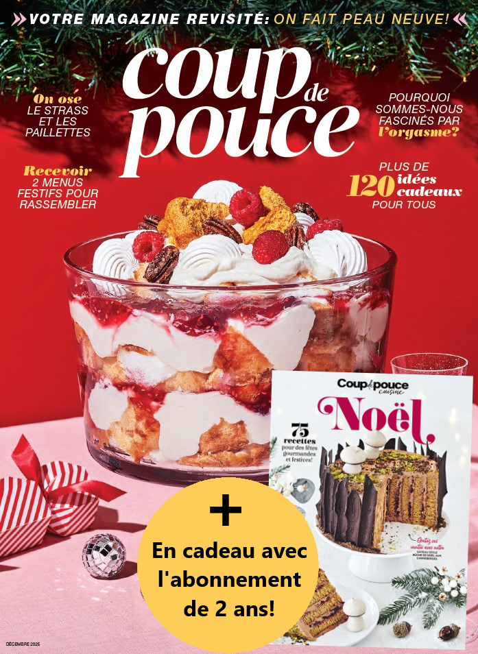Abonnement au magazine Coup de Pouce