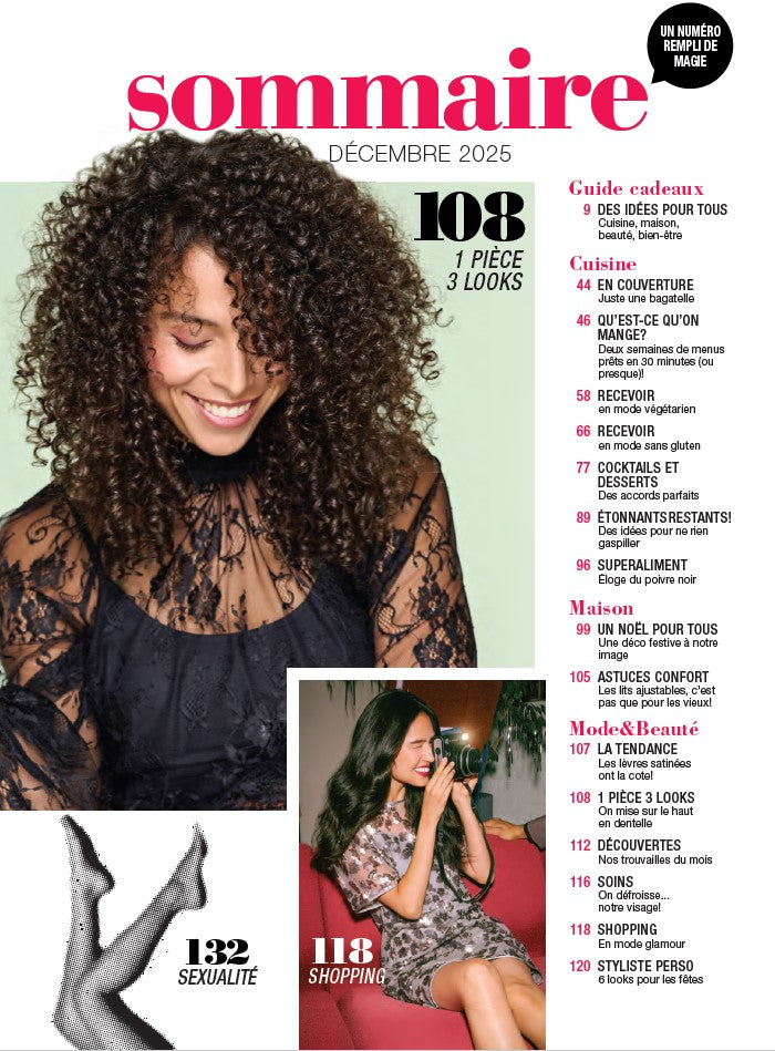 Abonnement au magazine Coup de Pouce