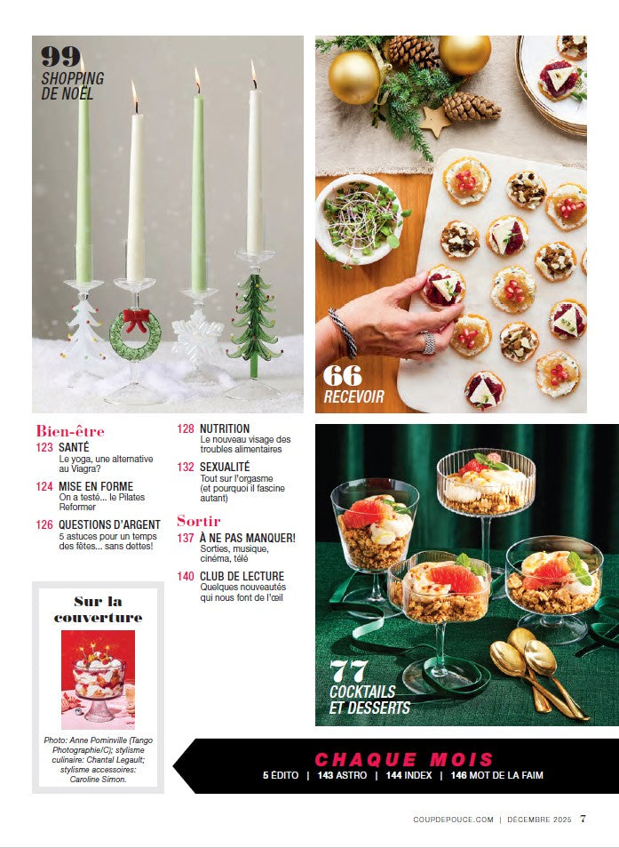 Abonnement au magazine Coup de Pouce V.I.P.