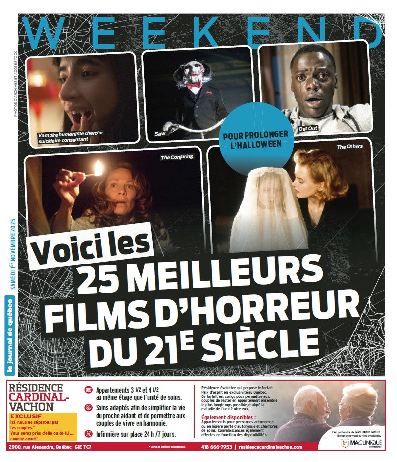 Weekend | 1 novembre 2025 | Le Journal de Québec