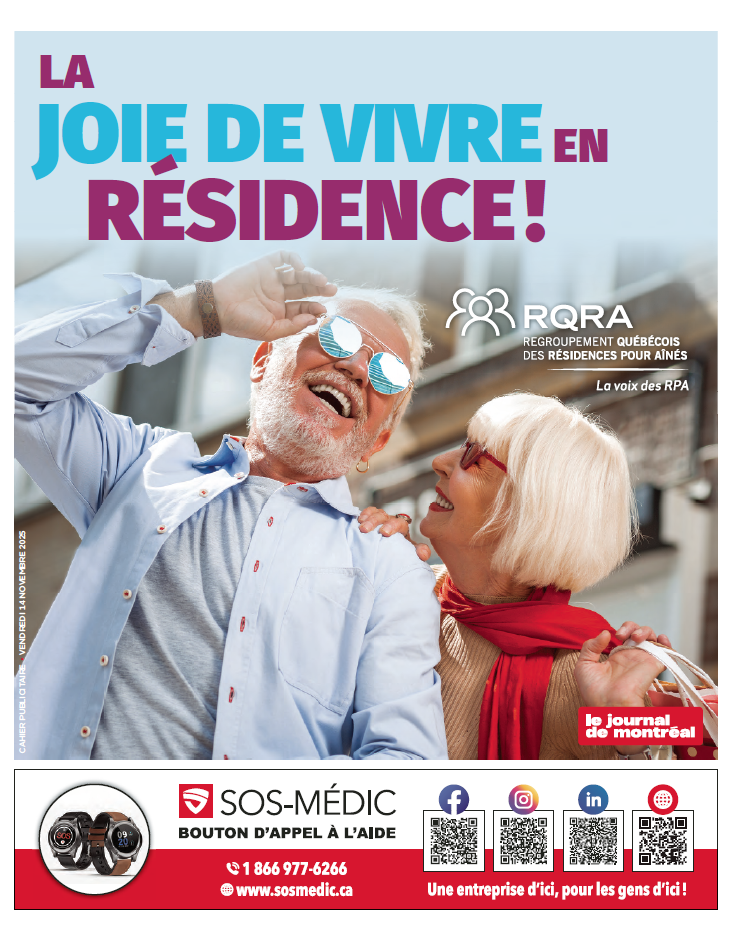 Regroupement Québécois des résidences pour Ainées (RQRA) | Le Journal de Montréal