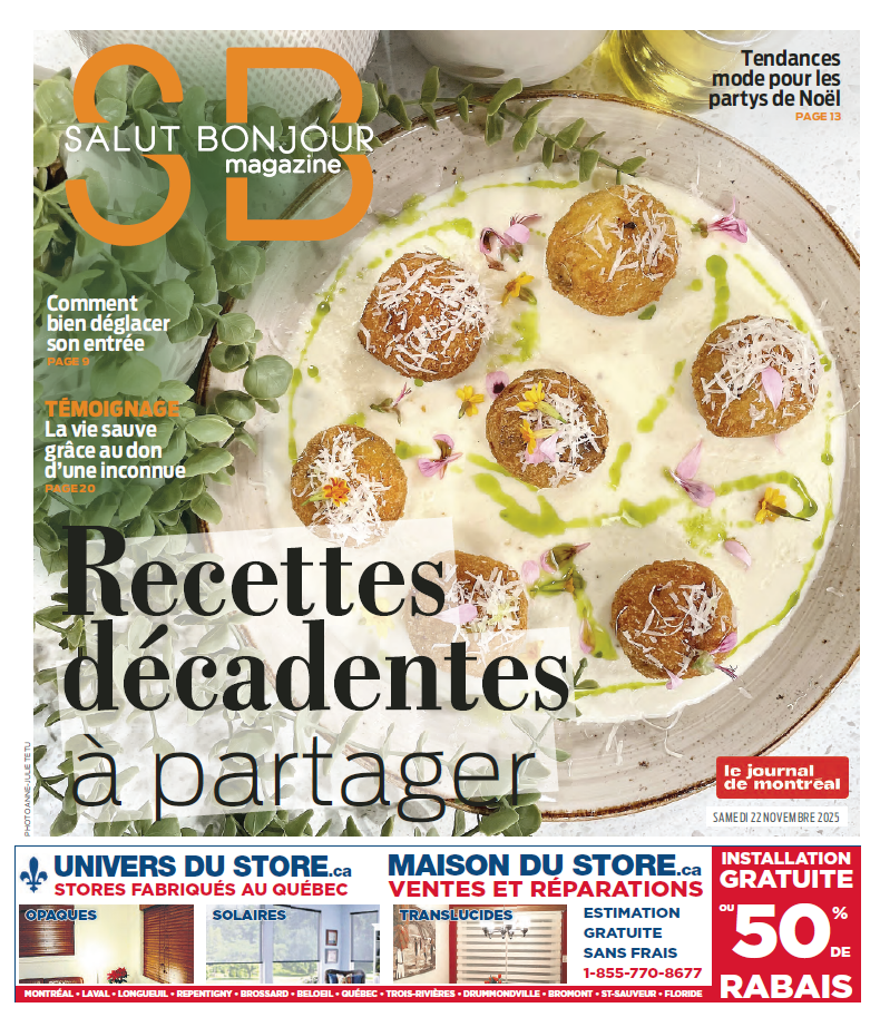 Salut Bonjour | 22 novembre 2025 | Le Journal de Montréal