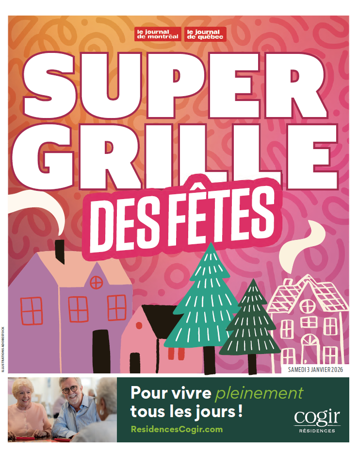 Super grille des fêtes | 3 janvier 2026 | Le Journal de Québec