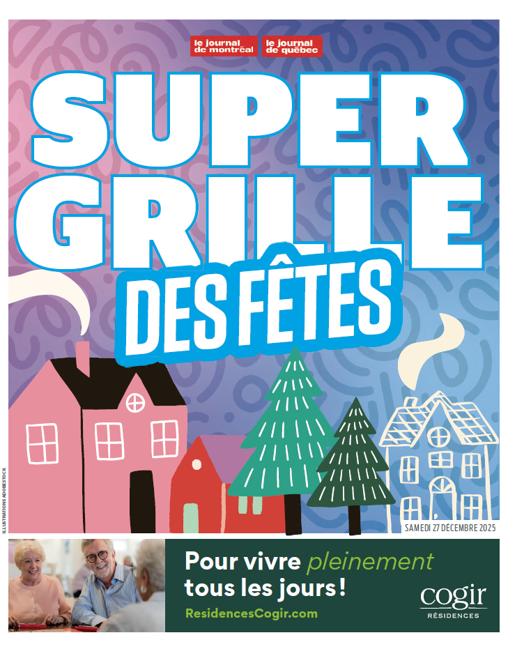 Super grille des fêtes | 27 décembre 2025 | Le Journal de Montréal