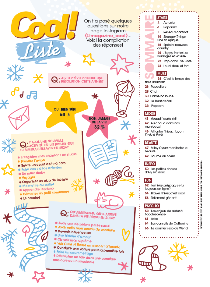 Abonnement au magazine Cool!