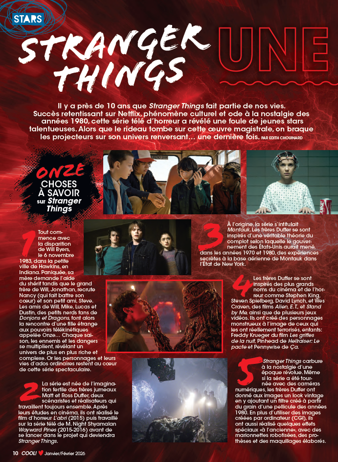 Abonnement au magazine Cool!