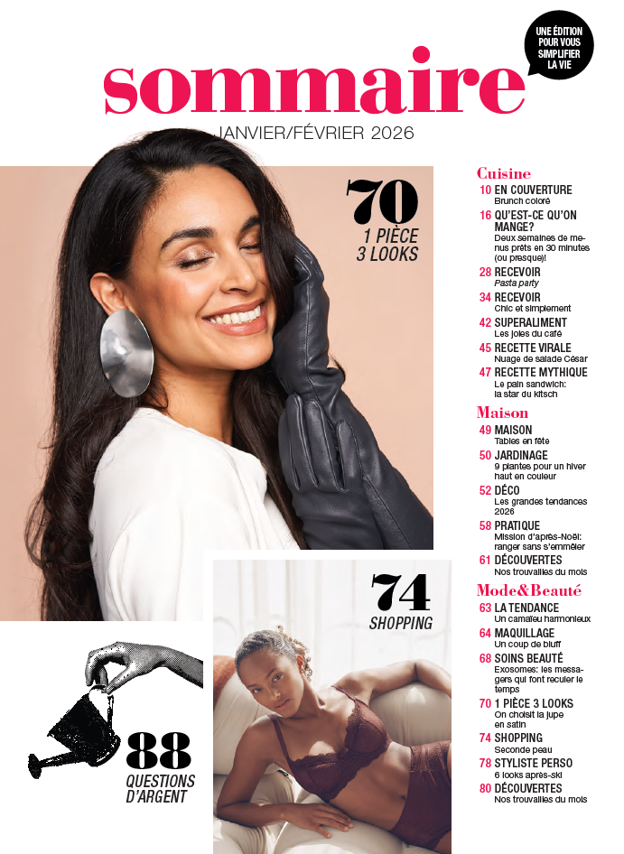 Abonnement au magazine Coup de Pouce