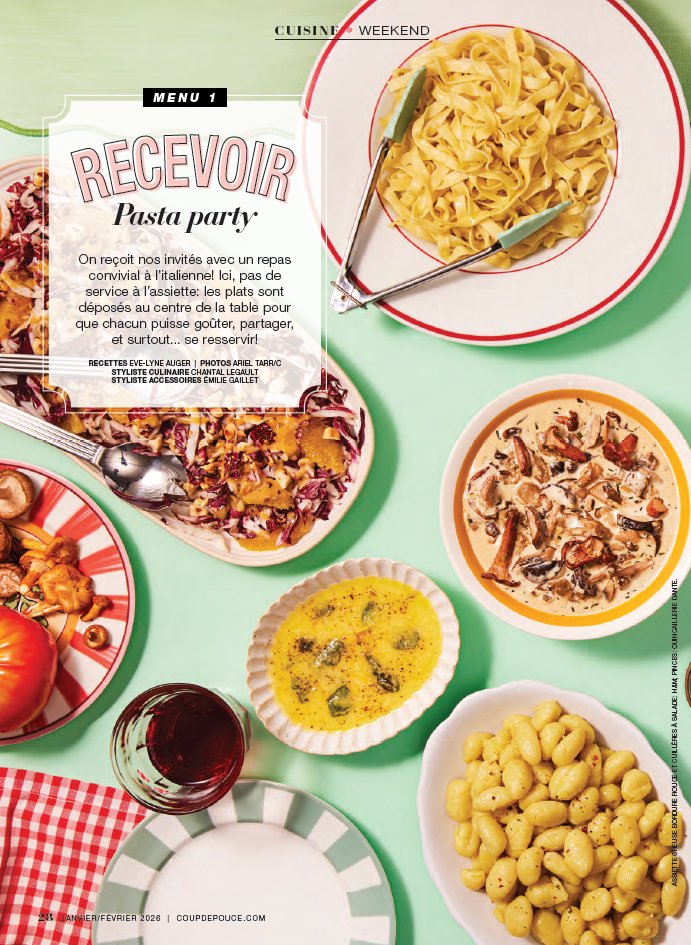 Abonnement au magazine Coup de Pouce