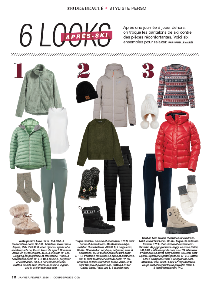 Abonnement au magazine Coup de Pouce