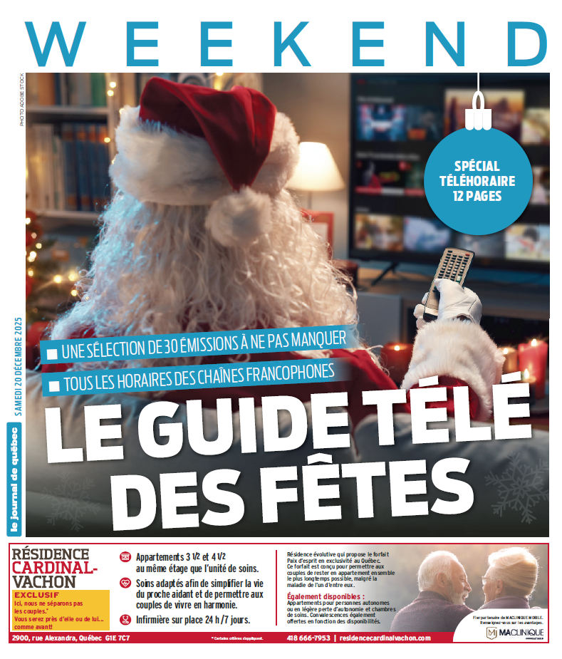 Weekend | 20 décembre 2025 | Le Journal de Québec