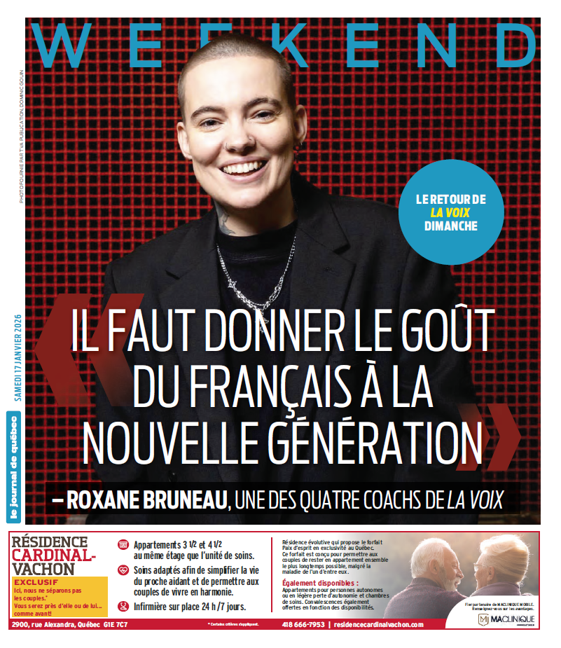 Weekend | 17 janvier 2026 | Le Journal de Québec