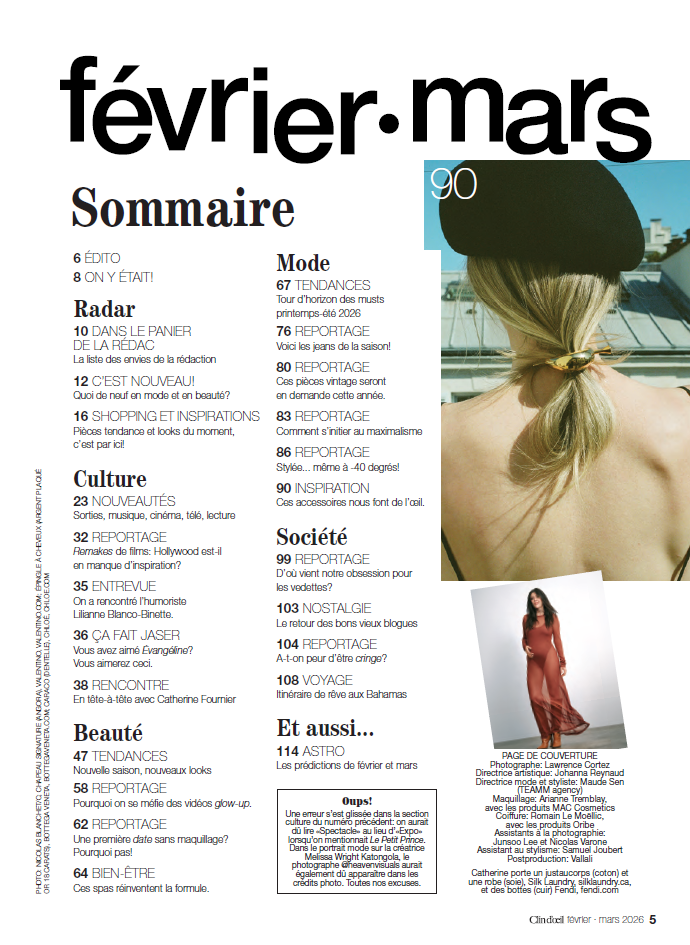 No.518 | Catherine Fournier | Février - Mars 2026