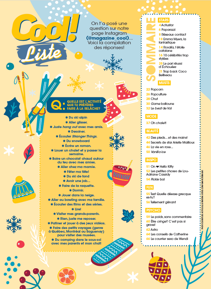 Abonnement au magazine Cool!