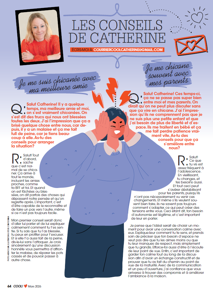 Abonnement au magazine Cool!