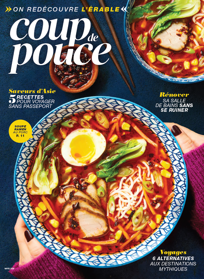 Abonnement au magazine Coup de Pouce