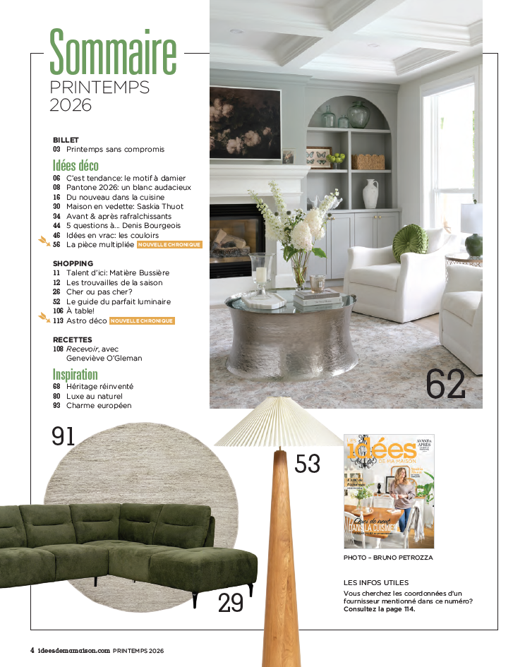 Abonnement au magazine Les Idées de ma Maison