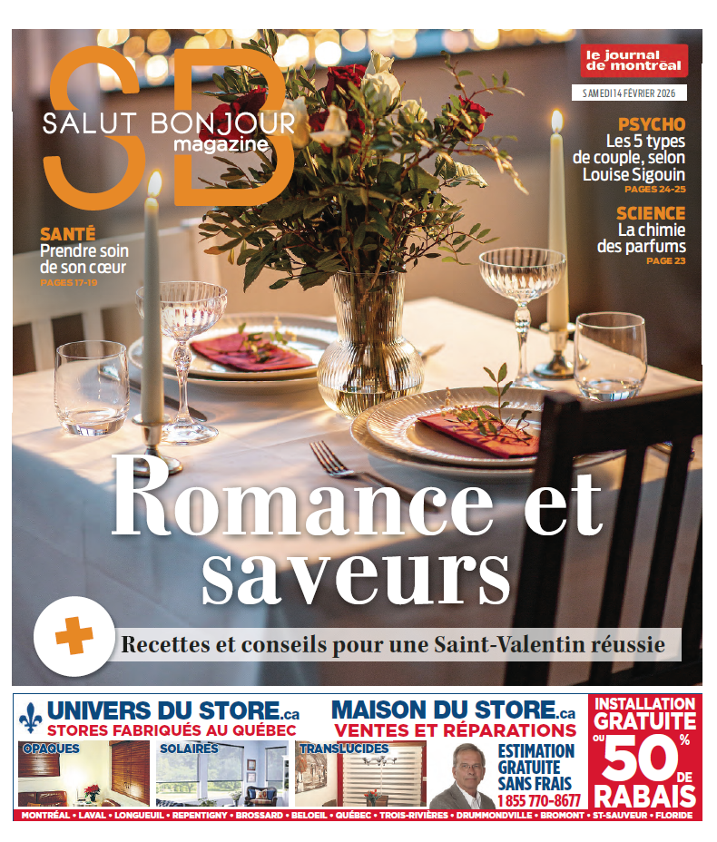 Salut Bonjour | 14 février 2026 | Le Journal de Montréal