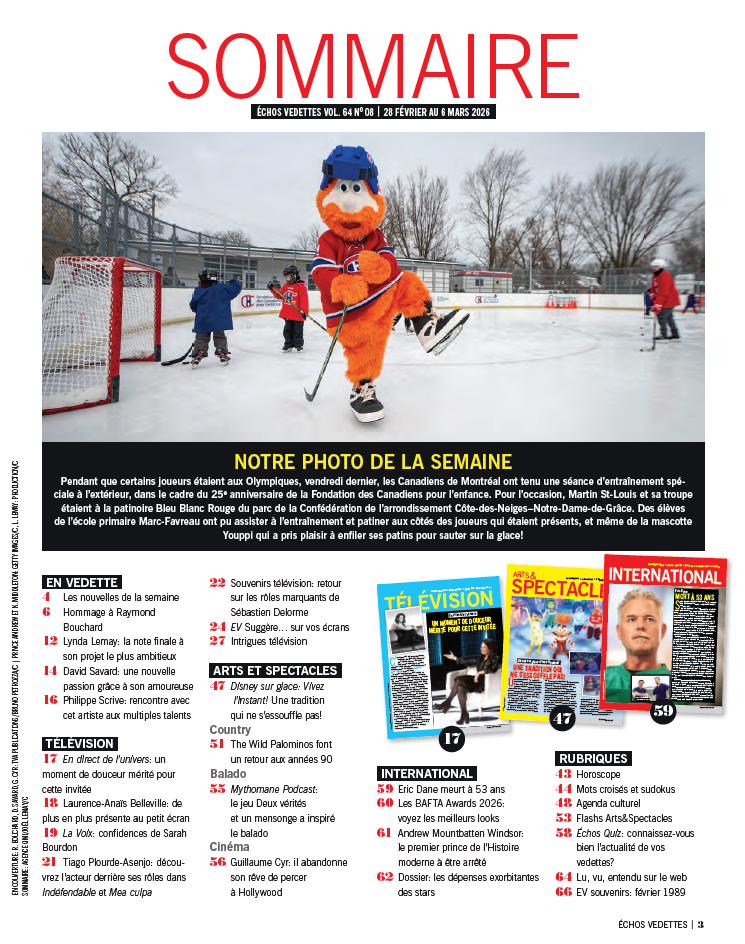 Vol.64 no.08 | 28 février au 26 mars 2026