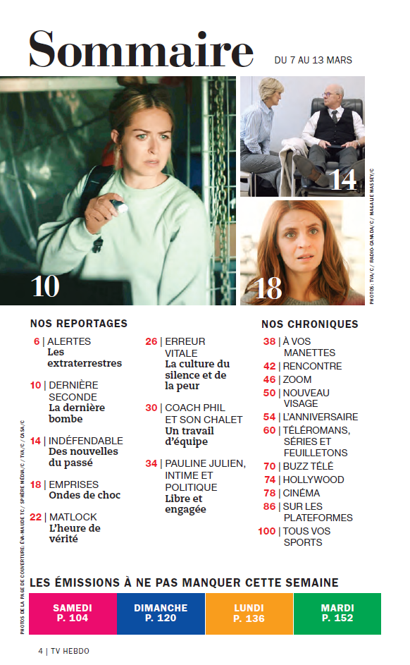 Vol.67 No.11 | 7 au 13 mars 2026