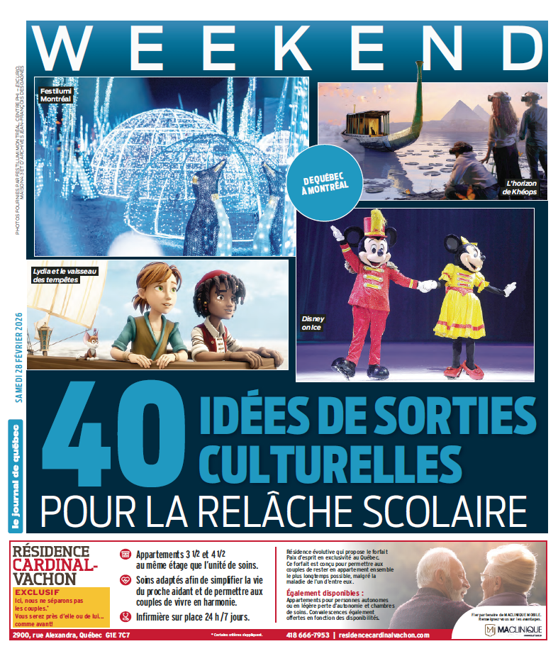 Weekend | 28 février 2026 | Le Journal de Québec